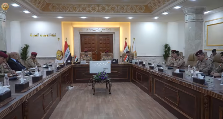 ﻿اجتماع أمني موسع يناقش تعزيز الجهد الاستخباري وتأمين الحدود العراقية